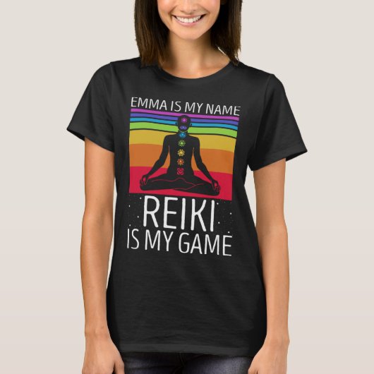 Reiki Mandala Quote for Reiki and Reiki Master  1 T-shirt (Voorkant)
