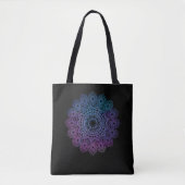 Reiki Mandala Spirituele genezing Chakra Meditatio Tote Bag (Voorkant)