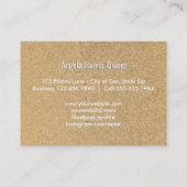 Reiki Massage Alternative Medicine Holistic Beach Visitekaartje (Achterkant)