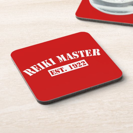 Reiki Master Bier Onderzetter (Linkerzijde)