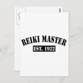 Reiki Master Briefkaart (Voorkant / Achterkant)