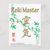 Reiki Master Briefkaart (Voorkant)