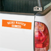Reiki Master Bumpersticker (Op Truck)