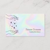Reiki Master Chakra Energy Healer Visitekaartje (Voorkant)