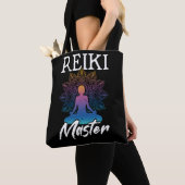 Reiki Master Chakra Energy Yoga Meditation Spiritu Tote Bag (Dichtbij)