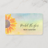 Reiki Master Colorful Visitekaartje (Voorkant)
