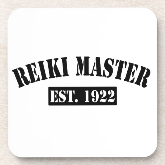 Reiki Master Drankjes Onderzetter (Voorkant)