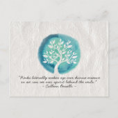 Reiki Master en Yoga Mediation Instructor Quotes Briefkaart (Voorkant)