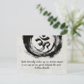Reiki Master en Yoga Mediation Instructor Quotes Briefkaart (Staand voorkant)