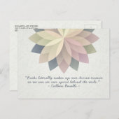 Reiki Master en Yoga Mediation Instructor Quotes Briefkaart (Voorkant / Achterkant)