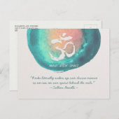 Reiki Master en Yoga Mediation Instructor Quotes Briefkaart (Voorkant / Achterkant)