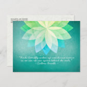 Reiki Master en Yoga Mediation Instructor Quotes Briefkaart (Voorkant / Achterkant)