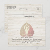 Reiki Master en Yoga Mediation Instructor Quotes Briefkaart (Voorkant / Achterkant)