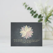 Reiki Master en Yoga Mediation Instructor Quotes Briefkaart (Staand voorkant)