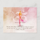 Reiki Master en Yoga Mediation Instructor Quotes Briefkaart (Voorkant)
