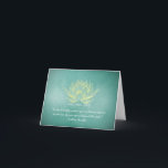 Reiki Master en Yoga Mediation Instructor Quotes Kaart<br><div class="desc">Elegant Ggloed Gold Lotus en Blauwgroen Grunge Background Yoga Mediation Instructor citeert Wenskaarten Sjablonen. "Reiki wordt letterlijk onze goddelijke essentie wakker, zodat we onze geest achter de sluiers kunnen zien." ~Colleen Benelli~</div>