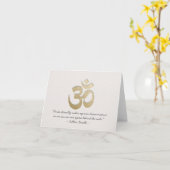 Reiki Master en Yoga Mediation Instructor Quotes Kaart (Gele Bloem)