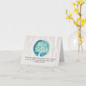 Reiki Master en Yoga Mediation Instructor Quotes Kaart (Gele Bloem)