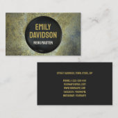 Reiki Master Energy Healer Spirituele Yoga Trainer Visitekaartje (Voorkant / Achterkant)