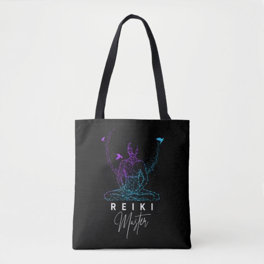 Reiki Master Energy Therapy Meditation Tote Bag (Voorkant)