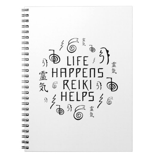 Reiki Master Gift Idea | Spiritualiteitsgeschenken Notitieboek (Voorkant)