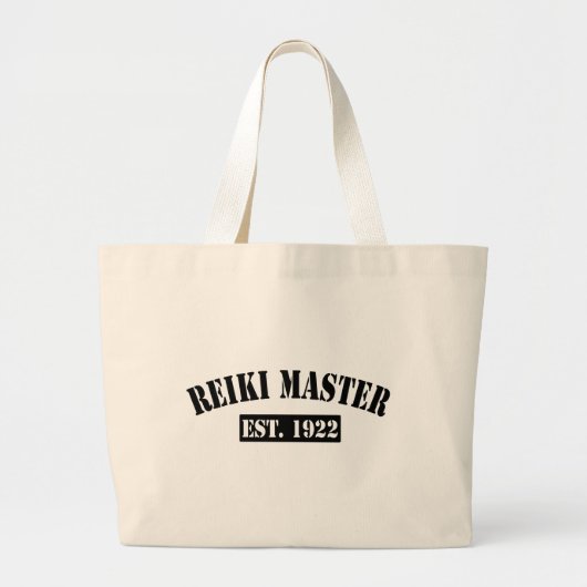 Reiki Master Grote Tote Bag (Voorkant)