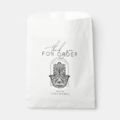 Reiki Master Hamsa Hand Evil Eye Yoga Therapist Bedankzakje (Voorkant)