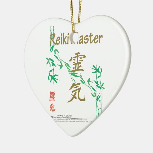 Reiki Master Keramisch Ornament (Links)