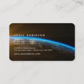 Reiki Master Life Coach - Universe Visitekaartje (Achterkant)