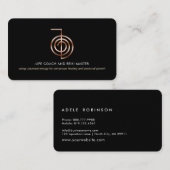 Reiki Master Life Coach Visitekaartje (Voorkant / Achterkant)