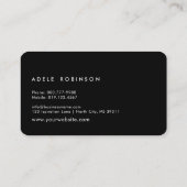 Reiki Master Life Coach Visitekaartje (Achterkant)