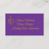 Reiki Master Logo Visitekaartje (Voorkant)