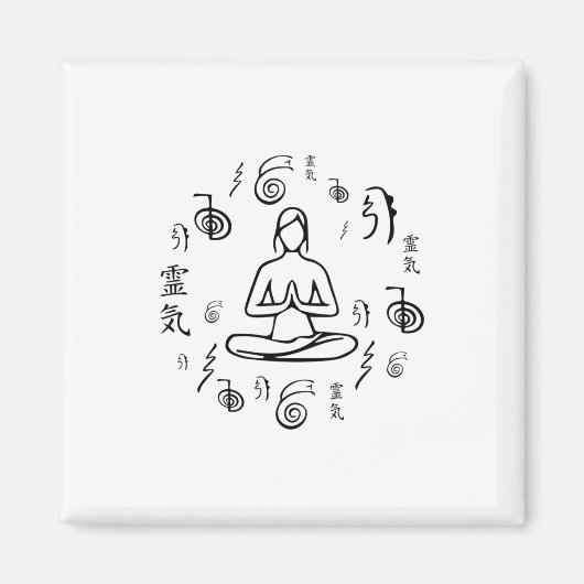 Reiki Master Magneet (Voorkant)