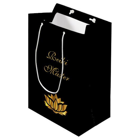 Reiki Master Medium Cadeauzakje (Voorkant Gekanteld)