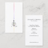 Reiki Master met Chakras Visitekaartje (Voorkant / Achterkant)