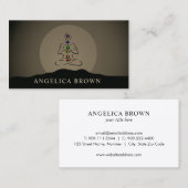 Reiki Master met Chakras Visitekaartje (Voorkant / Achterkant)