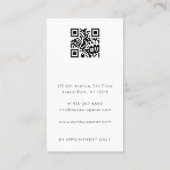 Reiki Master Minimalist Hansa Hand Arch Visitekaartje (Achterkant)