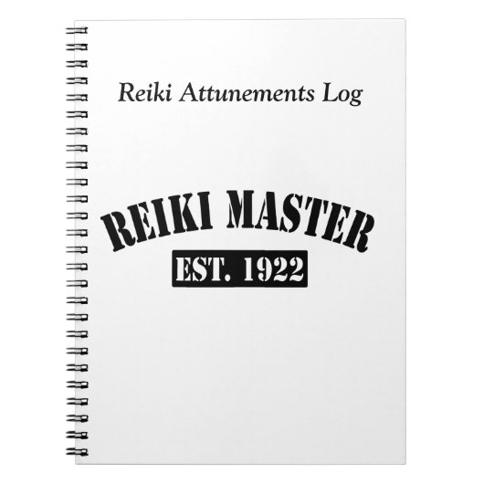 Reiki Master Notitieboek (Voorkant)