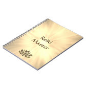 Reiki Master-ontwerp Notitieboek (Linkerzijde)