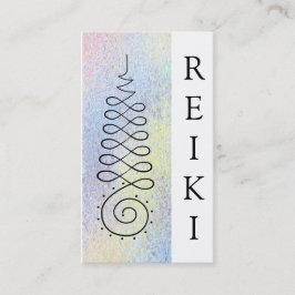 *~* Reiki Master Practitioner Sacred Geometry Visitekaartje
