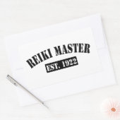 Reiki Master Rechthoekige Sticker (Envelop)