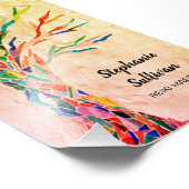 Reiki Master Regenboogboom Foto Afdruk (Hoek)