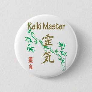 Reiki Master Ronde Button 5,7 Cm