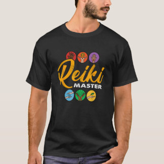 Reiki Master Spirituele genezer houdt van energie  T-shirt