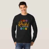 Reiki Master Spirituele genezer houdt van energie  T-shirt (Voorkant volledig)