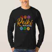 Reiki Master Spirituele genezer houdt van energie  T-shirt (Voorkant)
