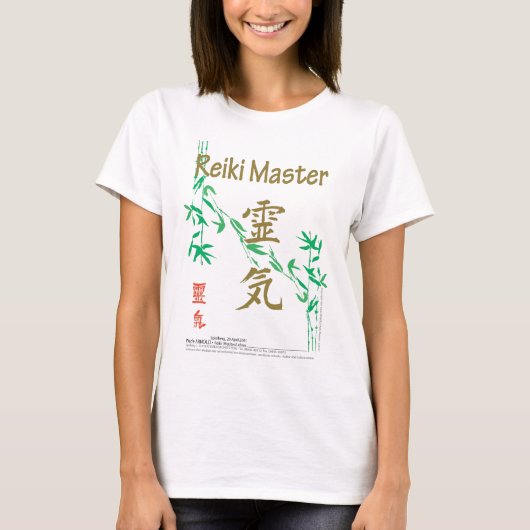 Reiki Master T-shirt (Voorkant)