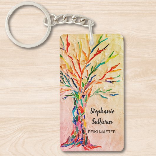 Reiki Master Tree Of Life Sleutelhanger