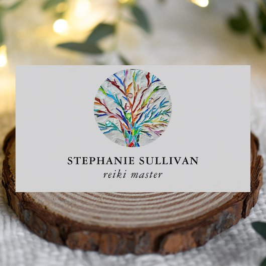 Reiki Master Tree of Life Visitekaartje