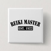 Reiki Master Vierkante Button 5,1 Cm (Voorkant)